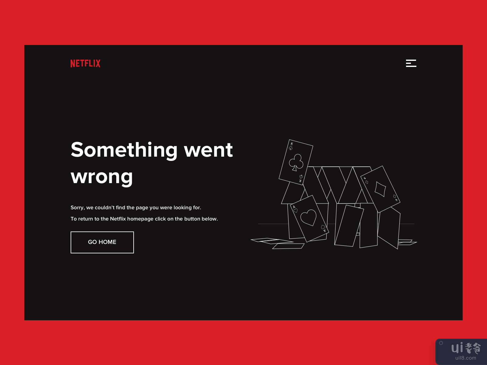 Netflix 404 错误页面(Netflix 404 Error Page)插图1