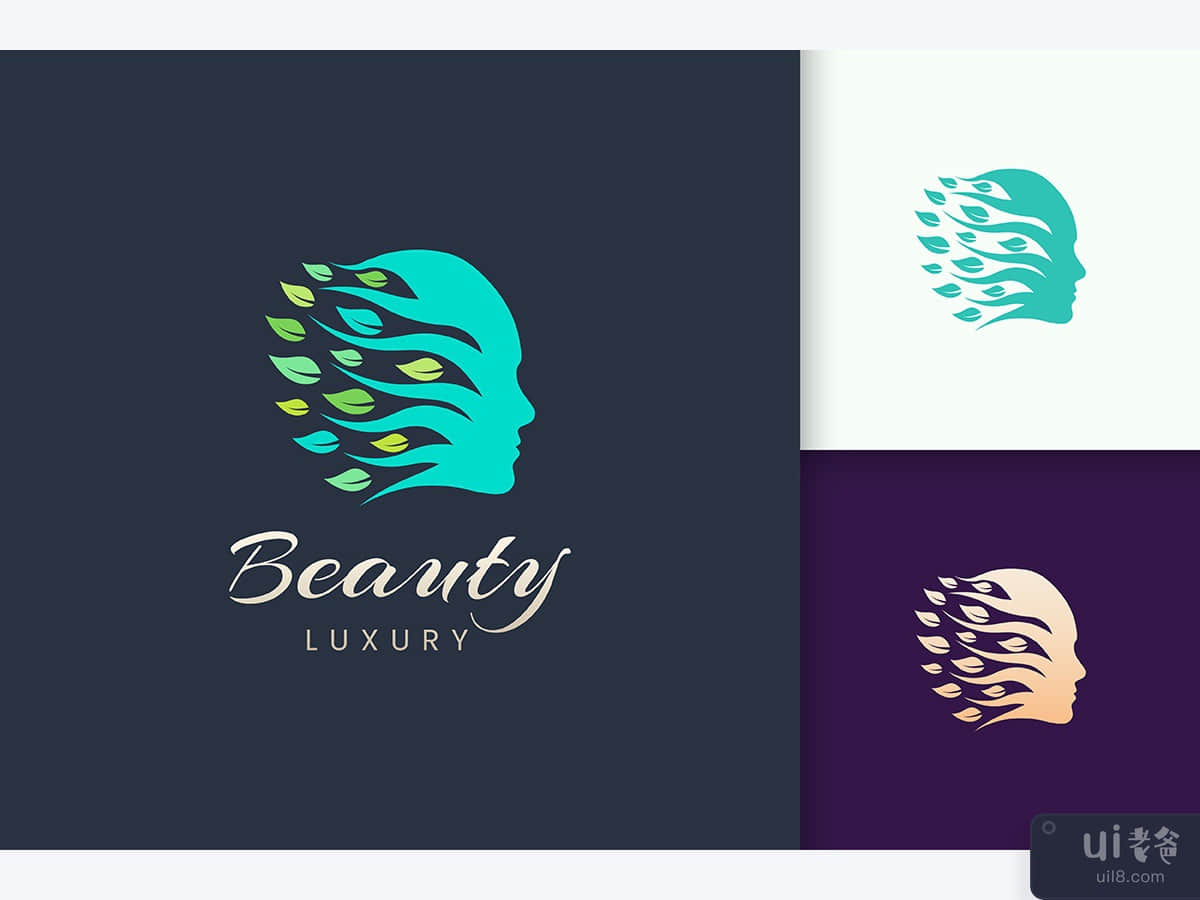 Cosmetic and Beauty Skin Care Logo
