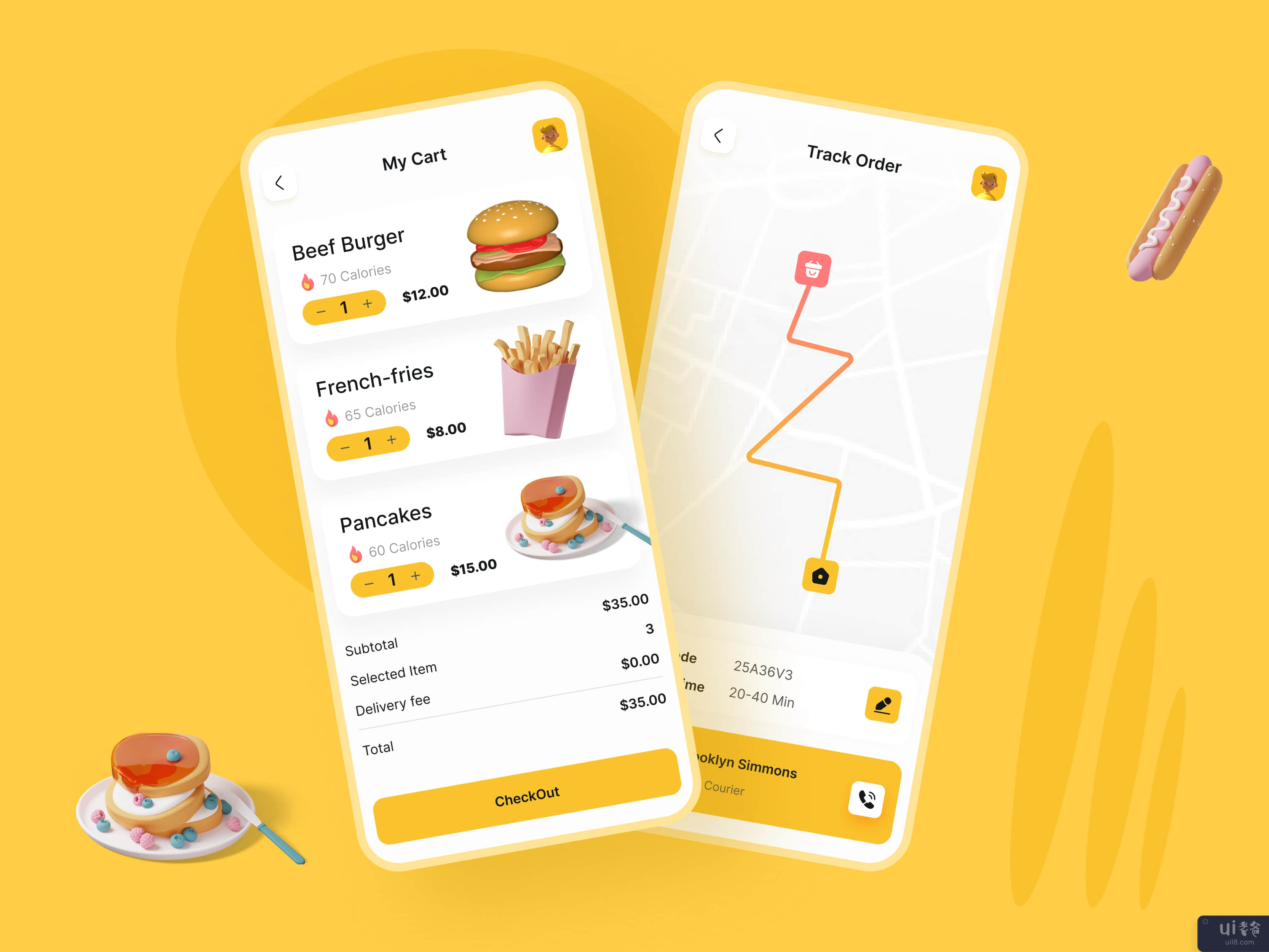 送餐应用(Food Delivery App)插图1