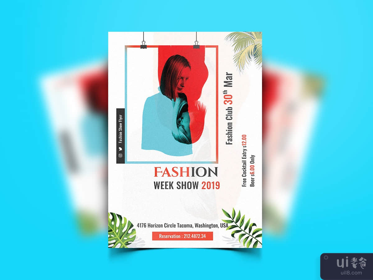 Fashion Show Event Flyer Template-01