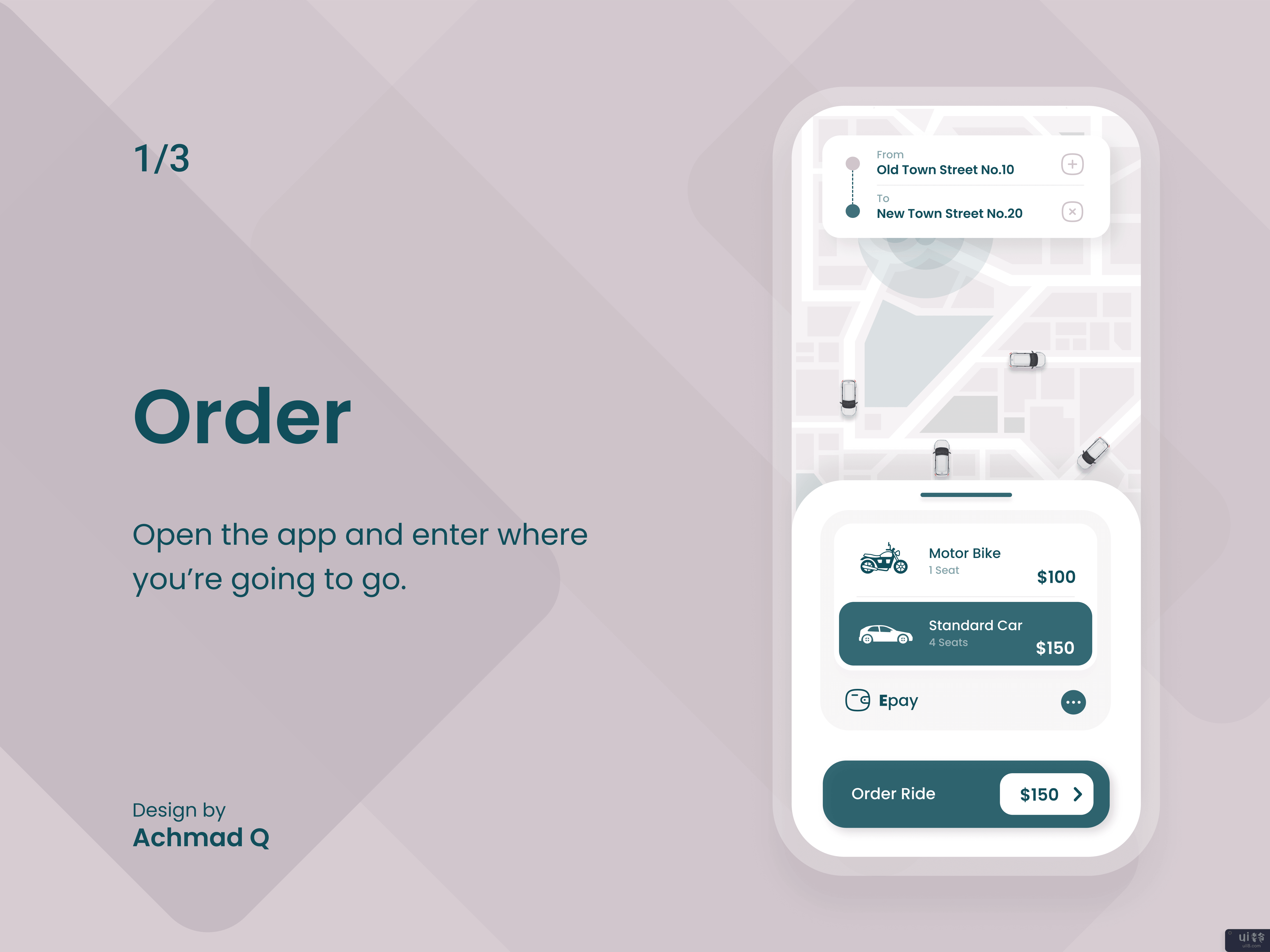 优步乘车应用程序(Uber Ride App)插图