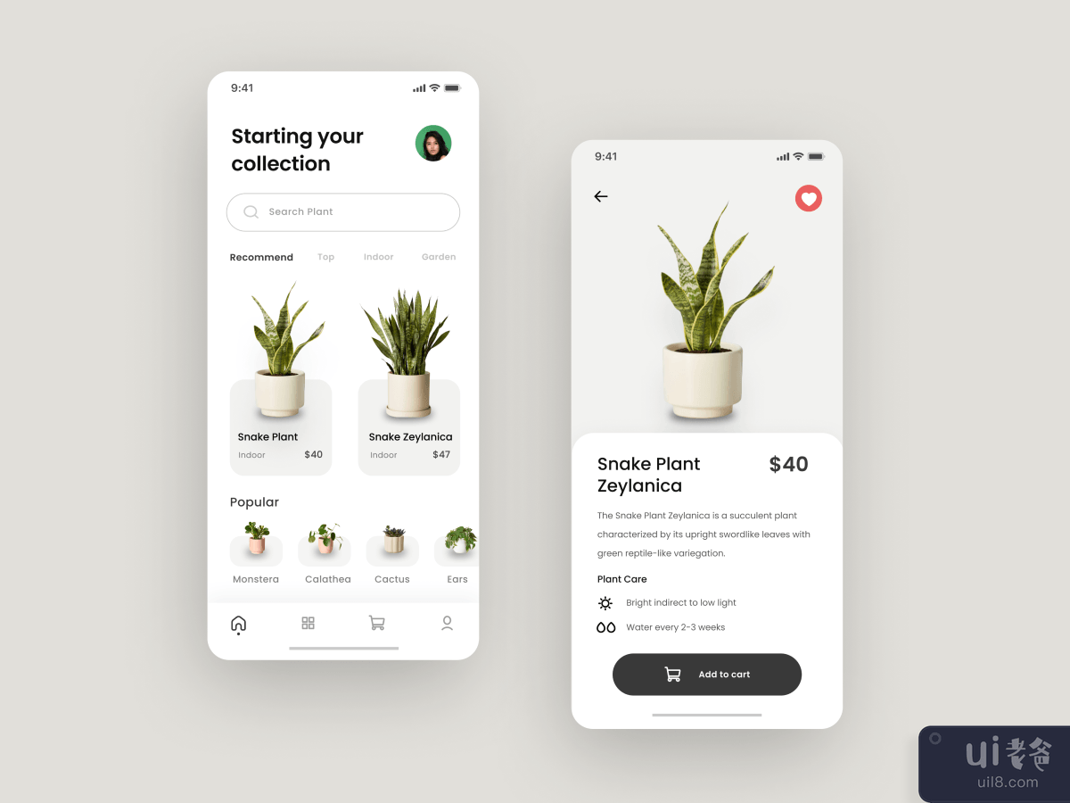 植物移动应用探索(Plants Mobile App Exploration)插图