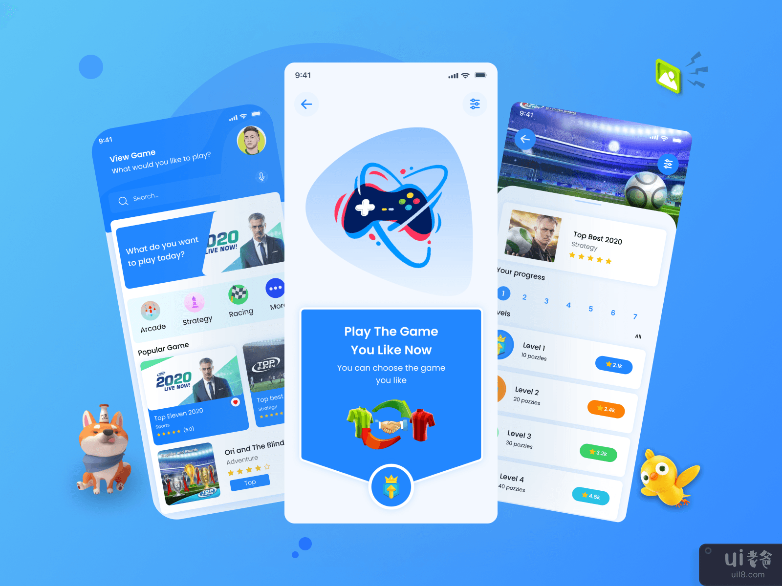 Game Store - UI Mobile App Design