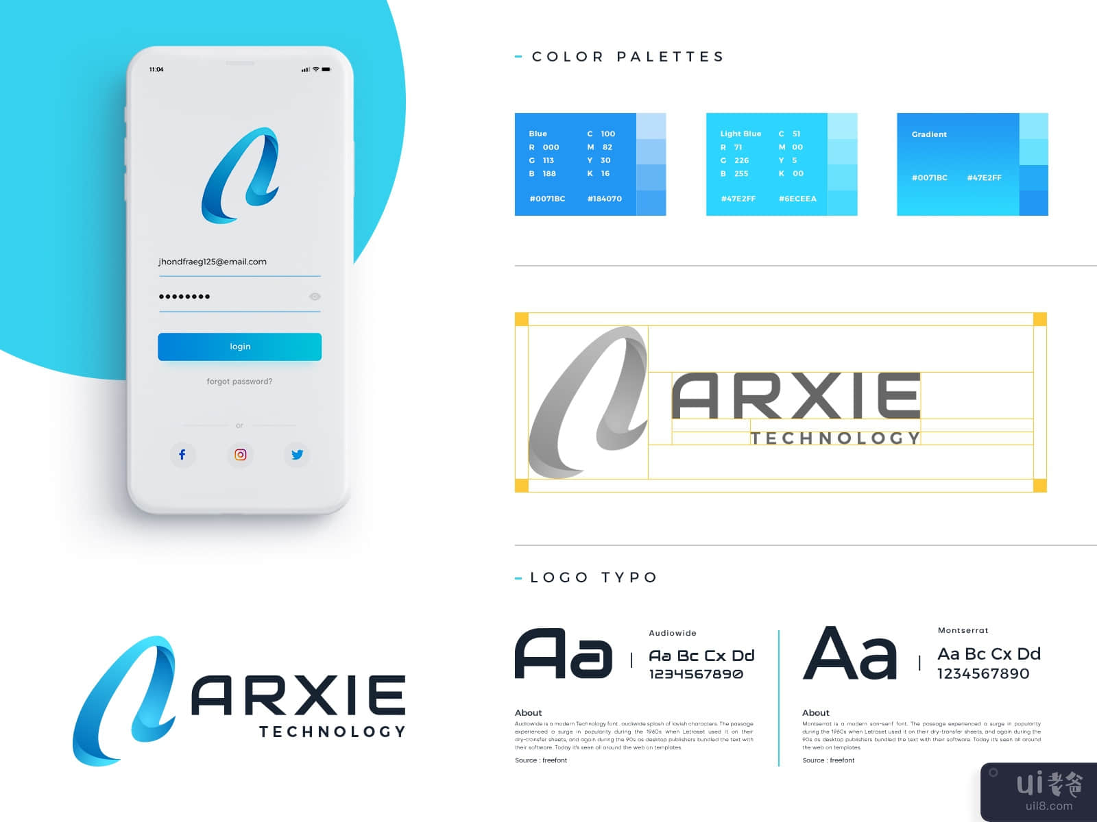 Logo Design for Arxie Technology | Branding