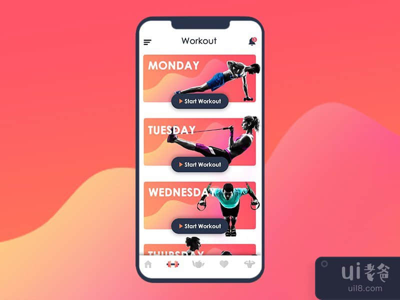 健身应用(FItness App)插图