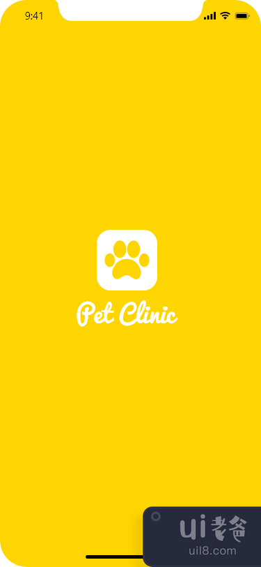 宠物诊所 iOS App 样机设计(Pet Clinic iOS App Mockup Design)插图2