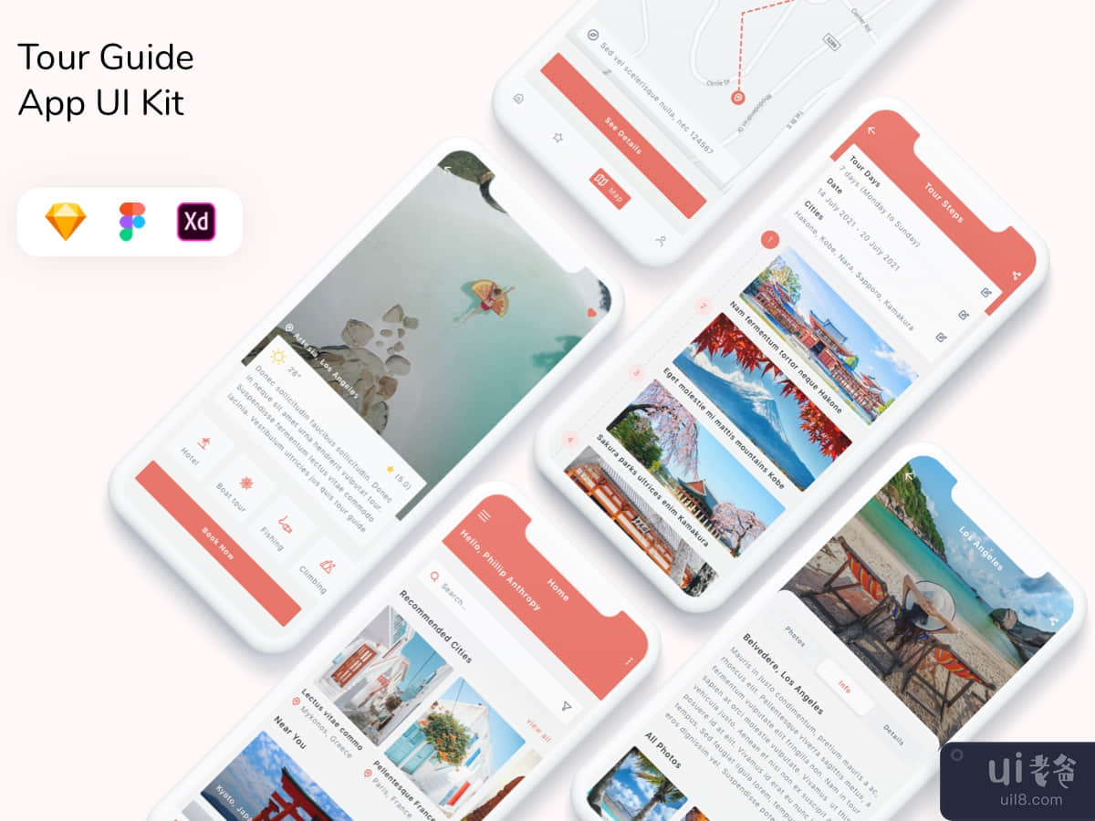 Tour Guide App UI Kit