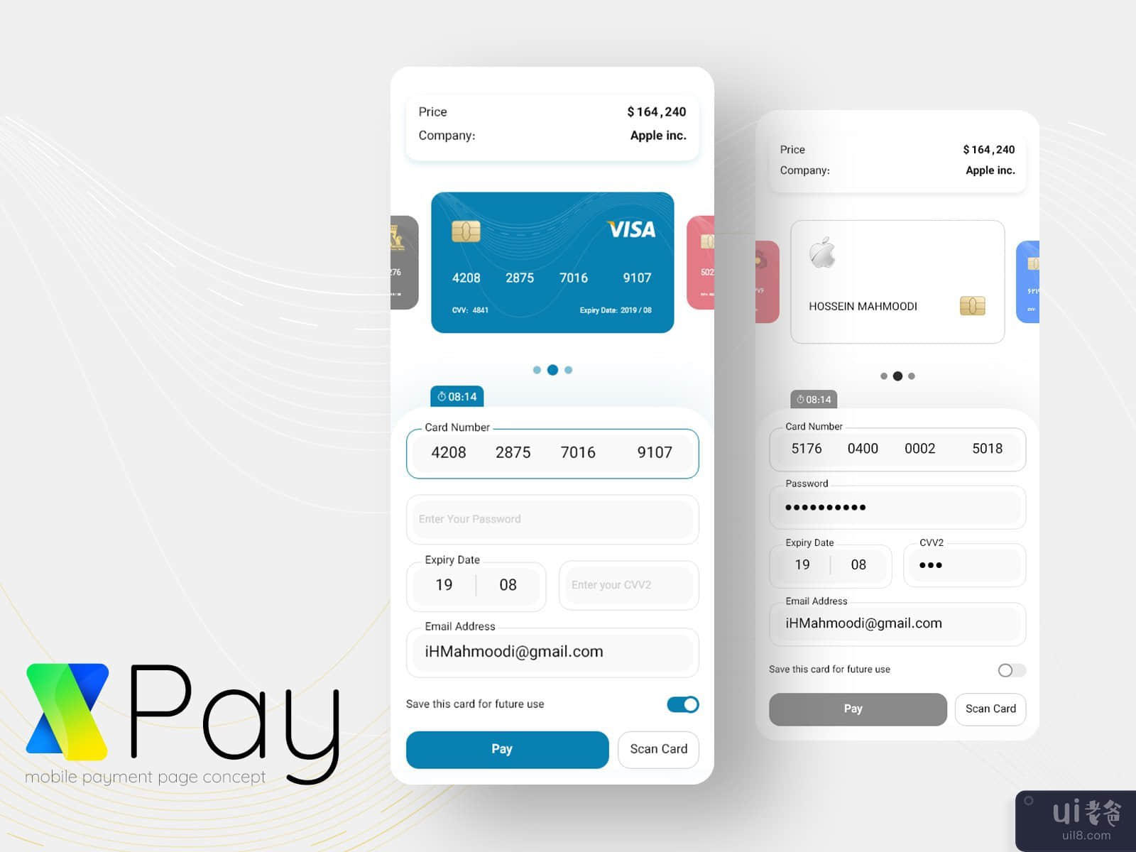 XPay - 移动支付应用程序(XPay - Mobile Payment App)插图