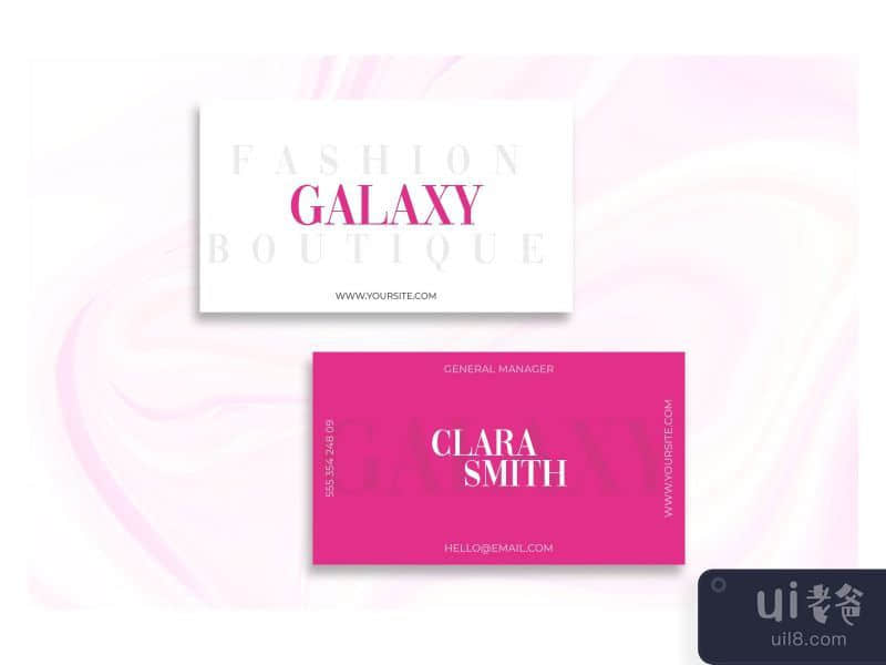 Business Card Fashion Boutique Template