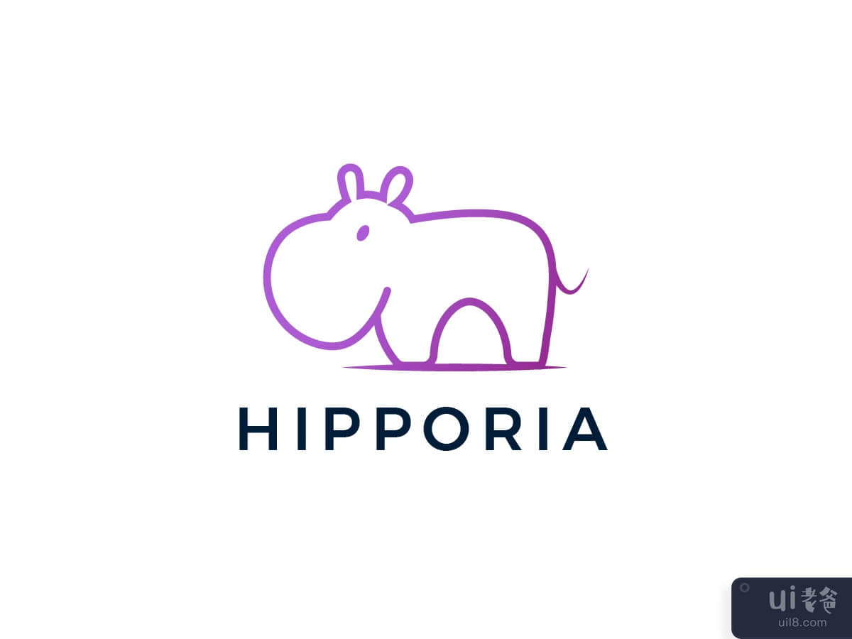 Hipporia Logo Template