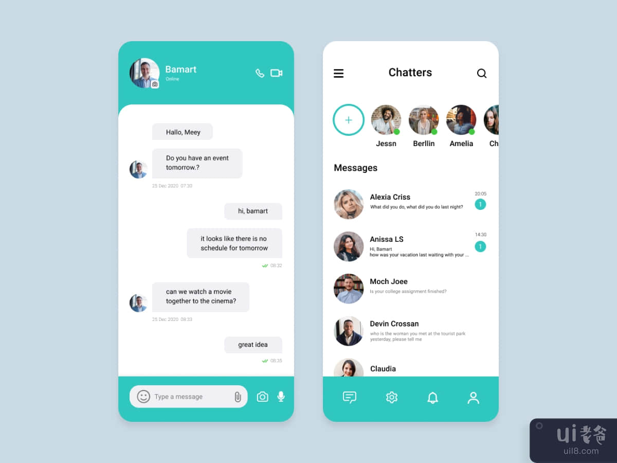 Chatting App Ui_Design