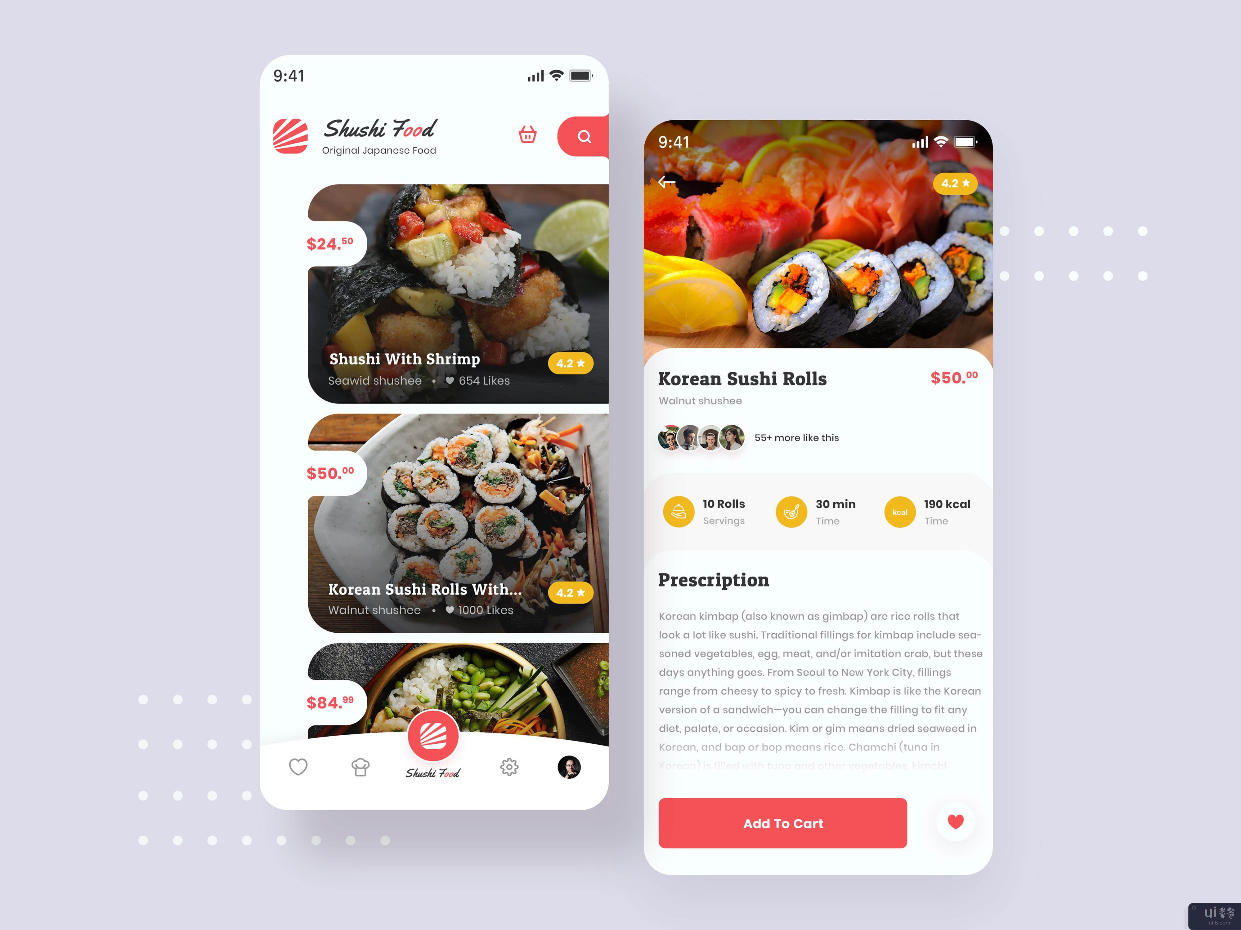 熟食美食App(Shushi Food App)插图