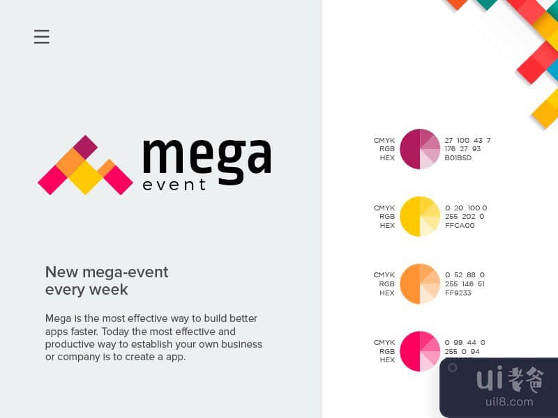 Mega Event logo design