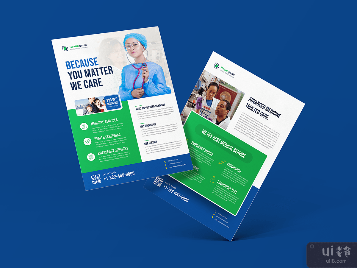 Healthgenic - Medical Flyer Template