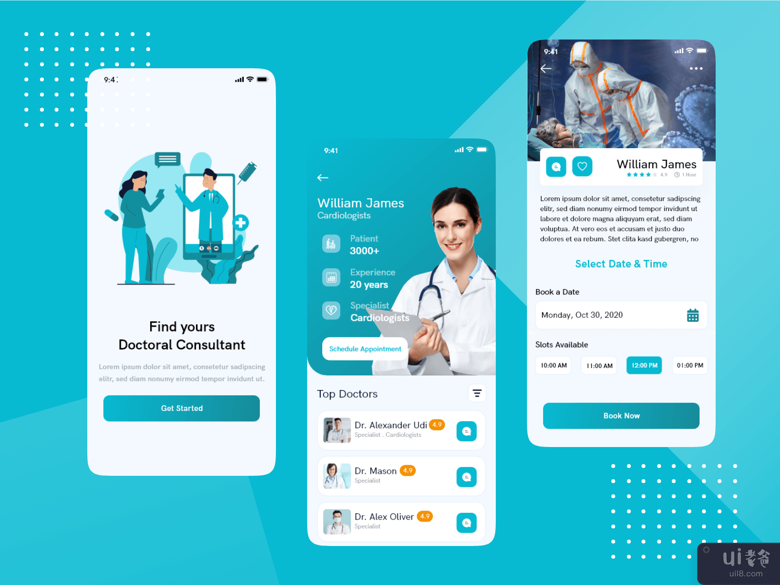 医生咨询应用(Doctor Consultation App)插图2