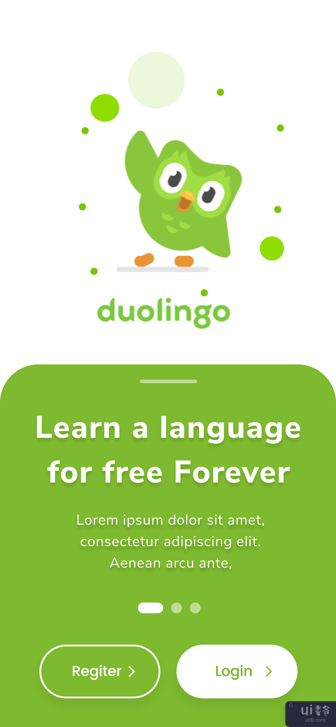 Duolingo App Redesign Challenge - 语言学习应用(Duolingo App Redesign Challenge - Language Learning App)插图3