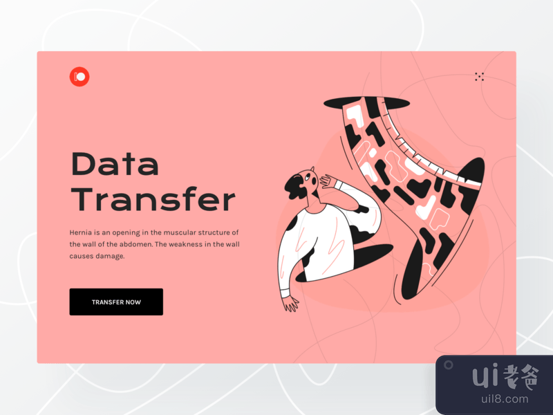Data Transfer UI design