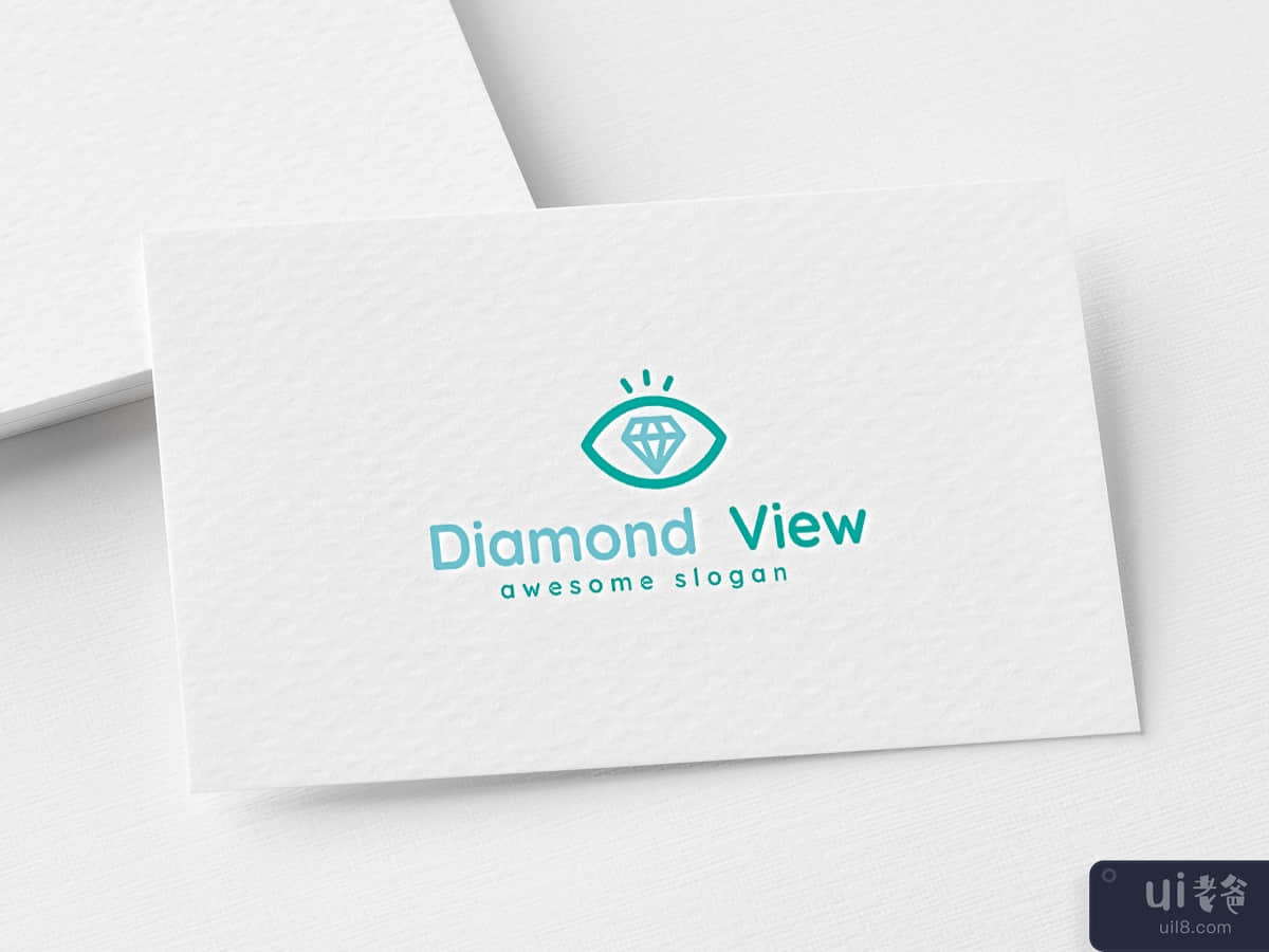 Diamond View Logo Template