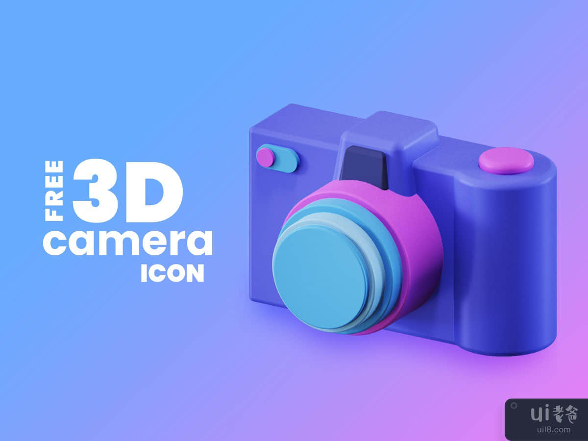 Camera 3D ICON FREE