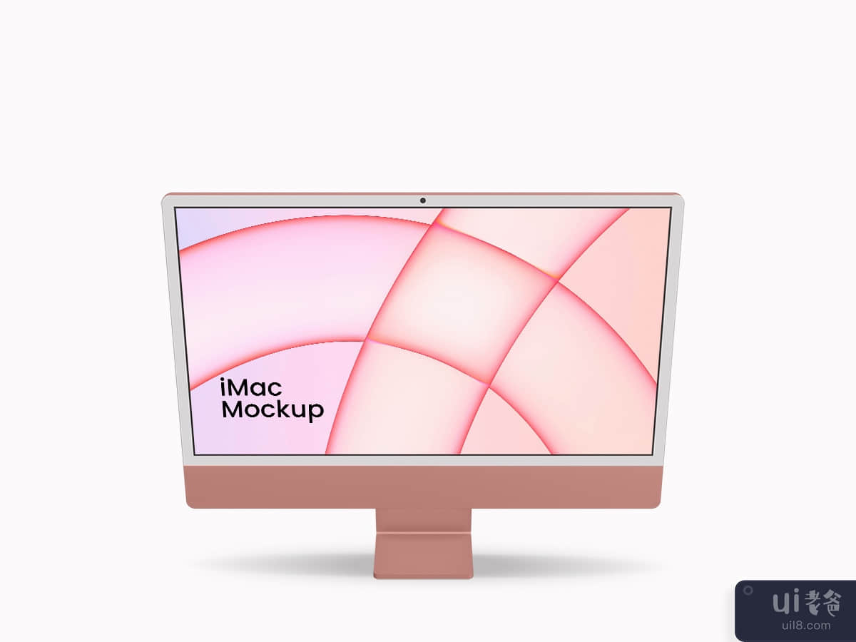 [新] iMac 模型([NEW] iMac Mockup)插图1