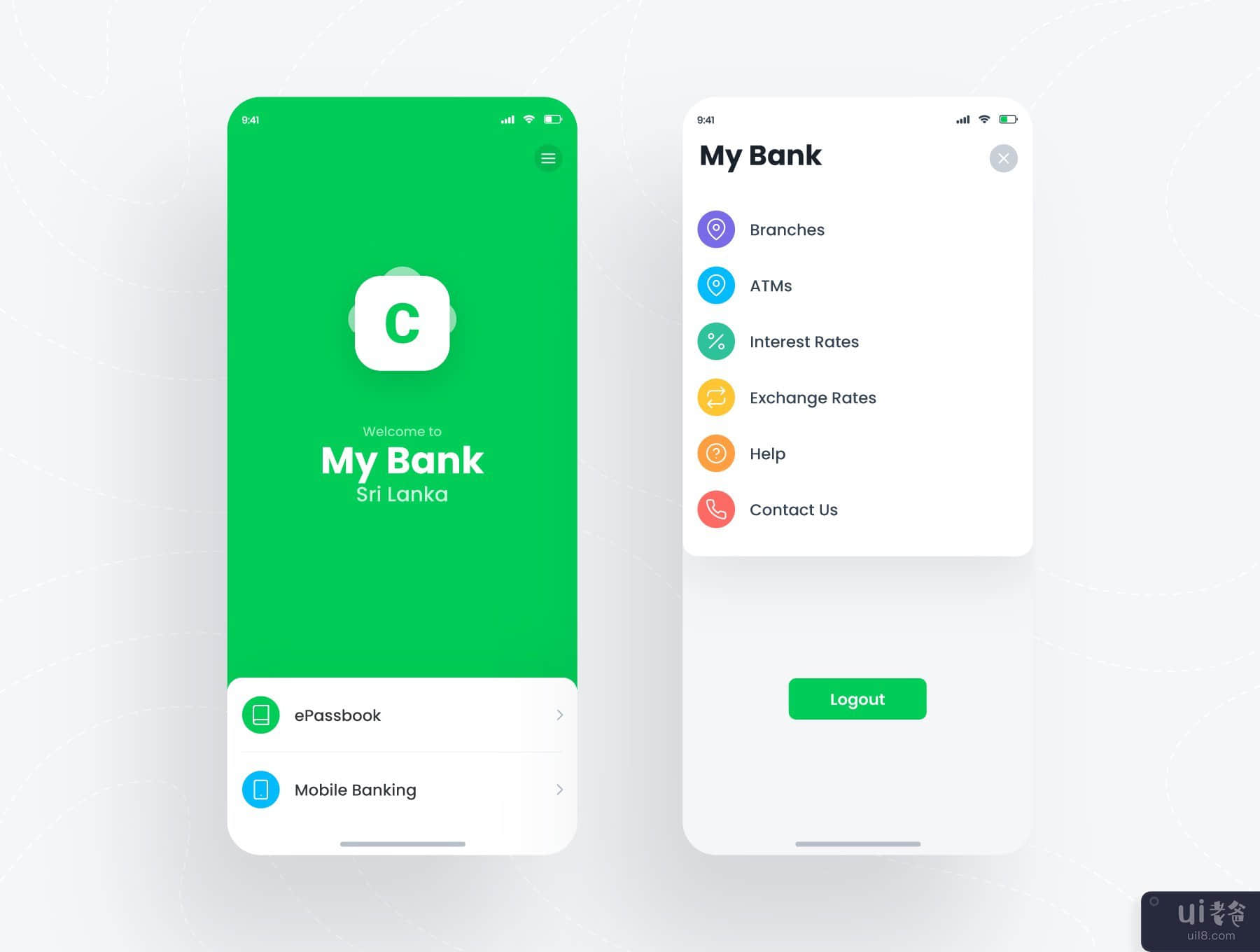 手机银行完整应用程序 - iOS(Mobile Banking Full App - iOS)插图7