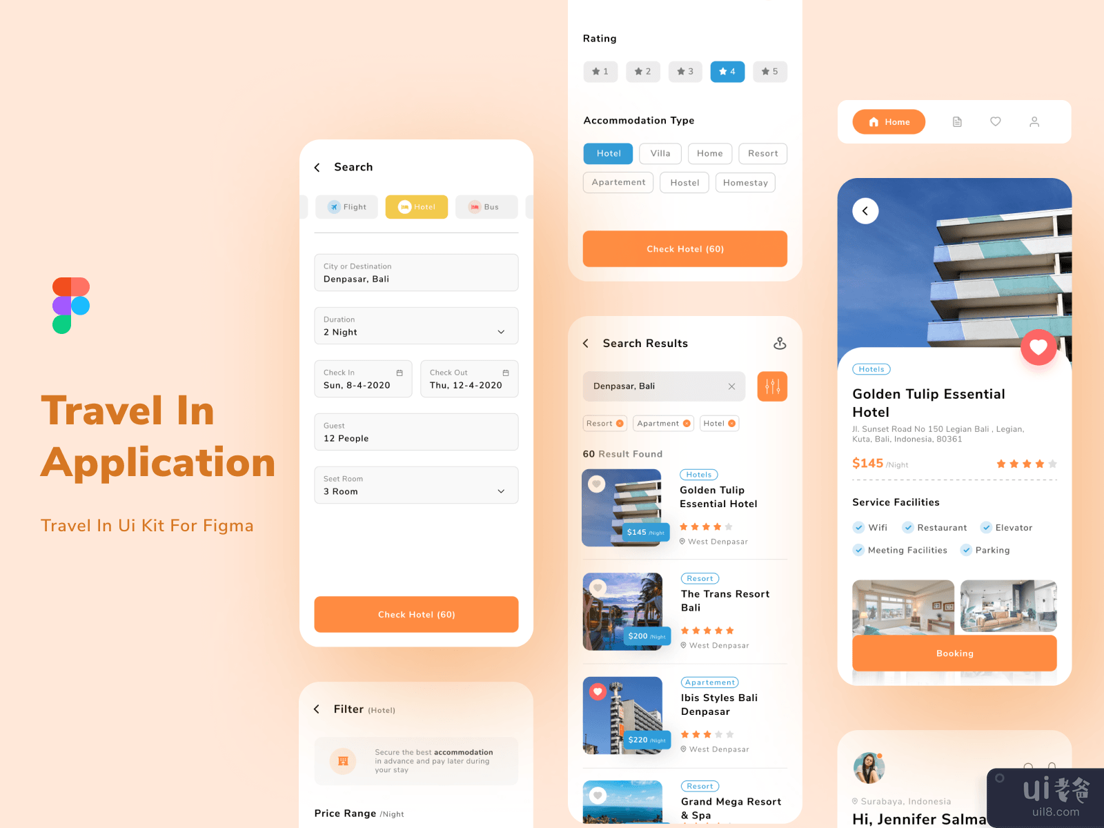 Hotel Search - Travel In App