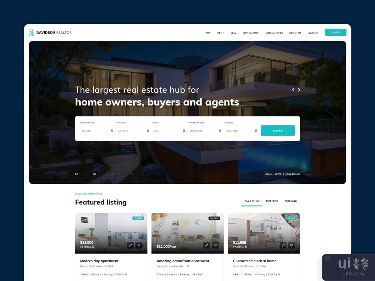 Real Estate - Creative Landing Pages