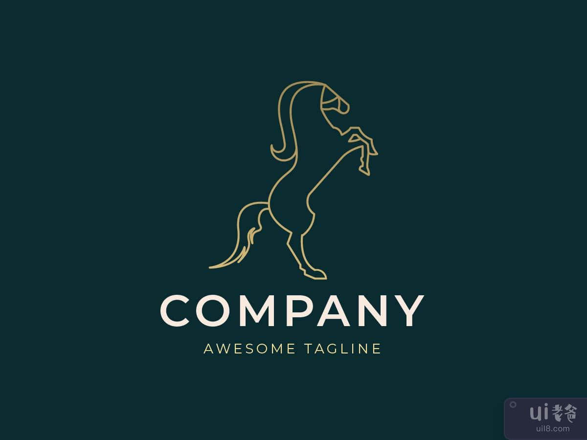 Jumping Horse Logo