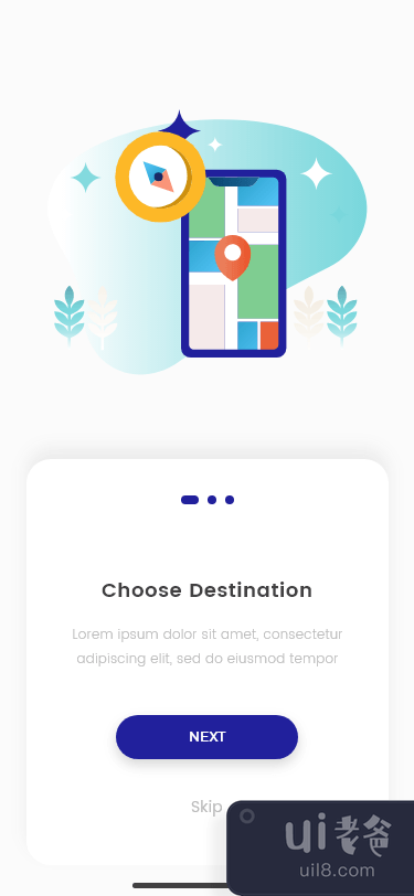 Delivery 应用程序的板载概念屏幕(Onboard concept screens for Delivery app)插图2