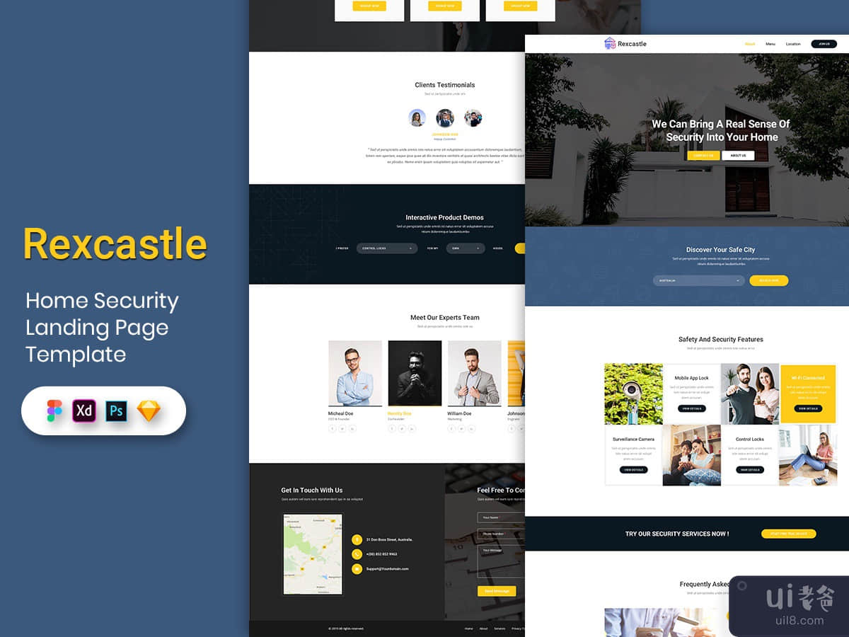 Home Security Landing Page Template-02