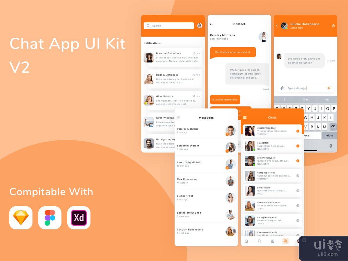 Chat App UI Kit V2
