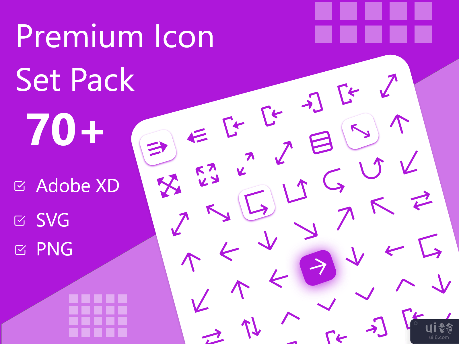 高级图标集包 v3-品牌标志图标集(Premium Icon Set Pack v3- Brand Logo Icon Set)插图