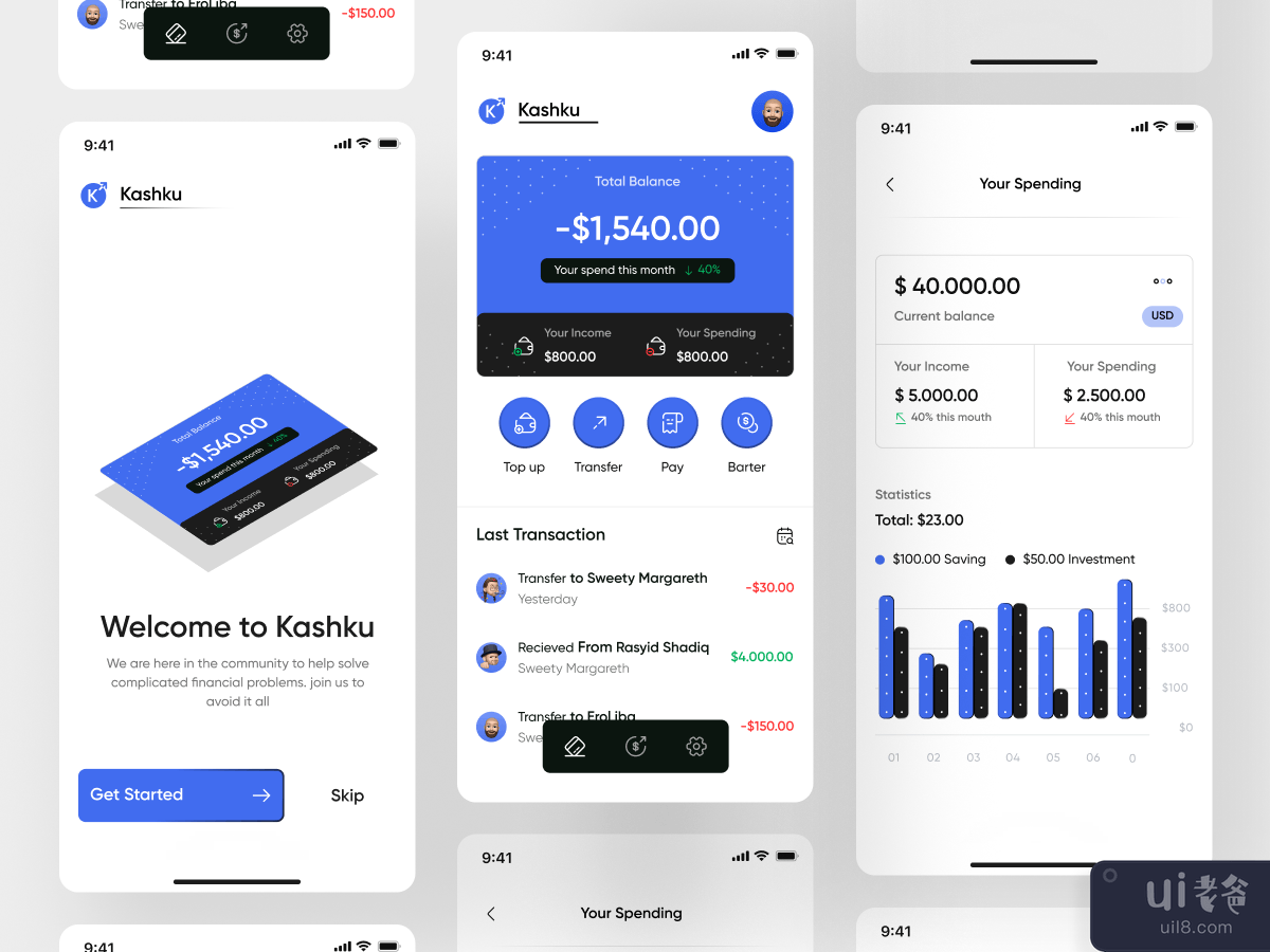 Kashku - Financial Apps