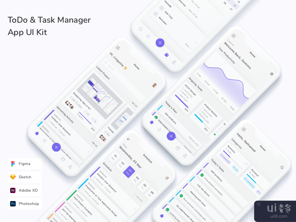 ToDo & Task Manager App UI Kit