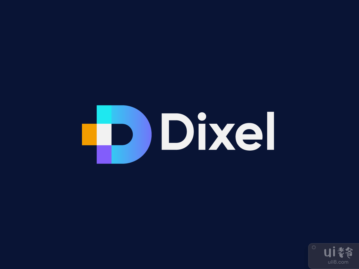 字母徽标-像素徽标-创意机构徽标(D letter logo - Pixel Logo - Creative Agency Logo)插图