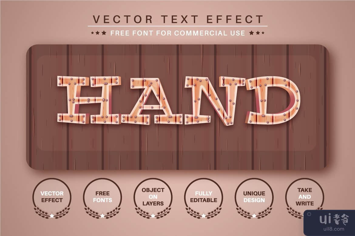 Tavern - 可编辑的文字效果，字体样式(Tavern -  Editable Text Effect, Font Style)插图