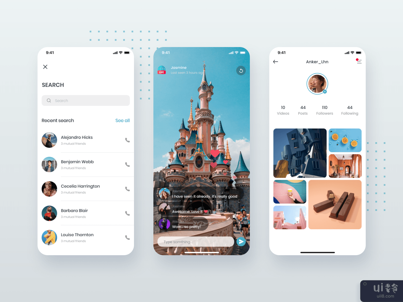 Lojvu - Social App UI Kit