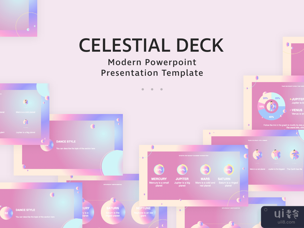 Celestial PowerPoint Presentation Template