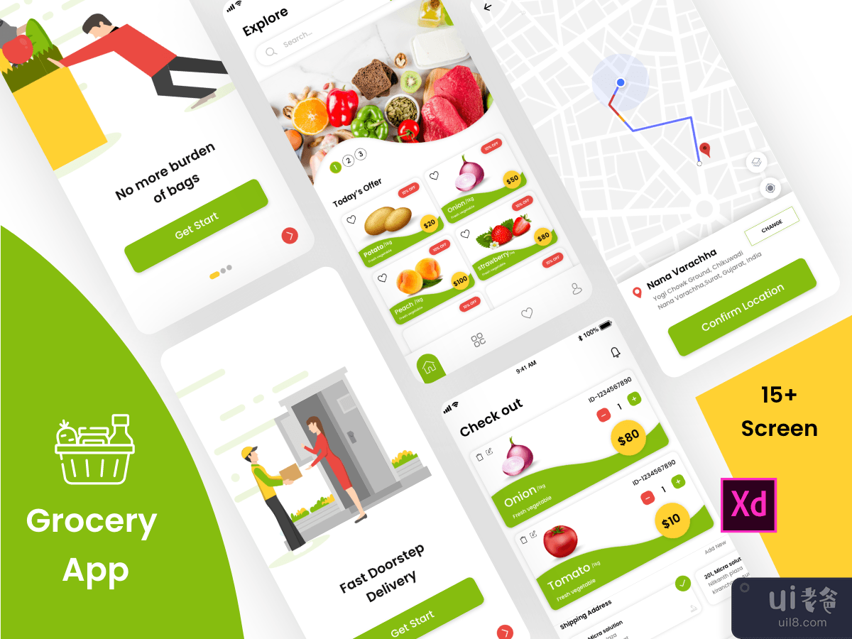 杂货应用(Grocery App)插图