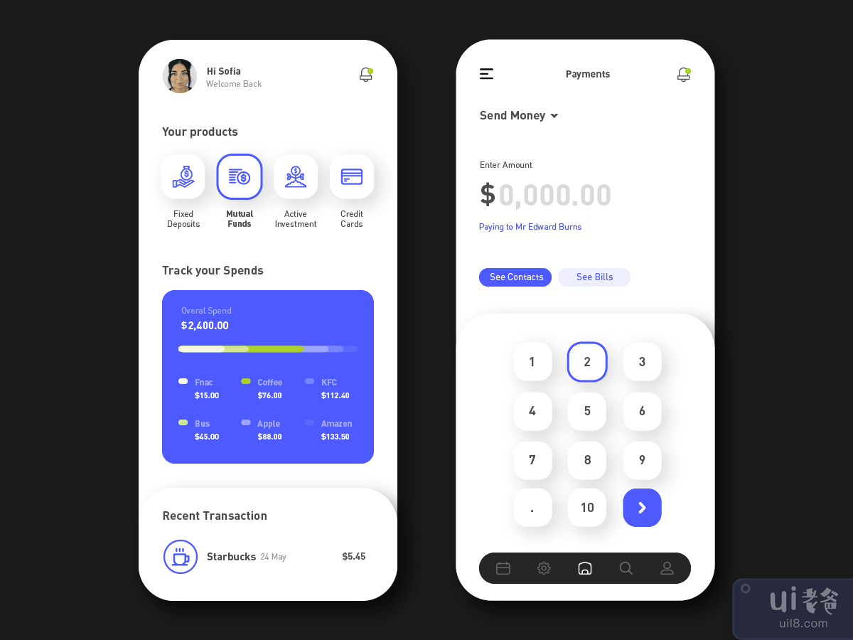 Financial App Concept