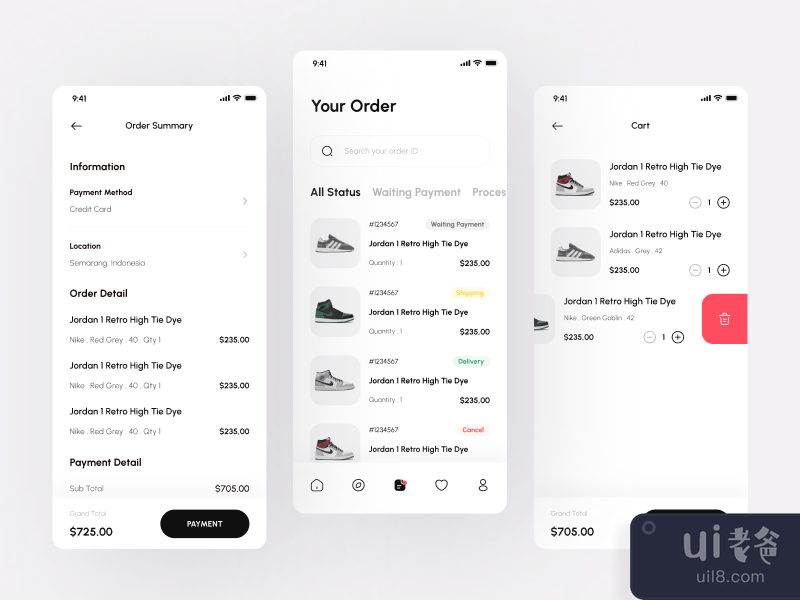 Shoesly - Brand Marketplace App (Order)