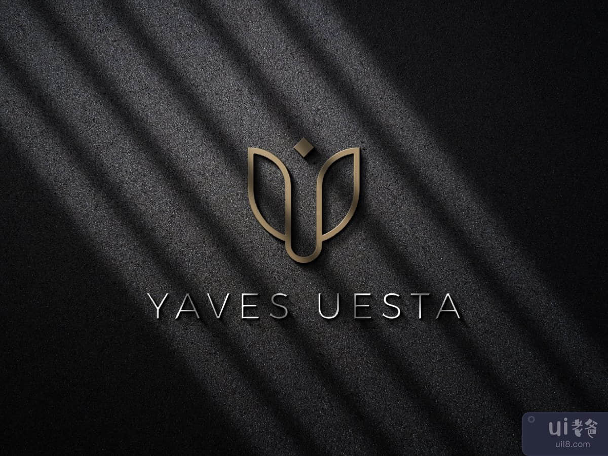专业奢华YU标志(Profesional Luxury YU logo)插图