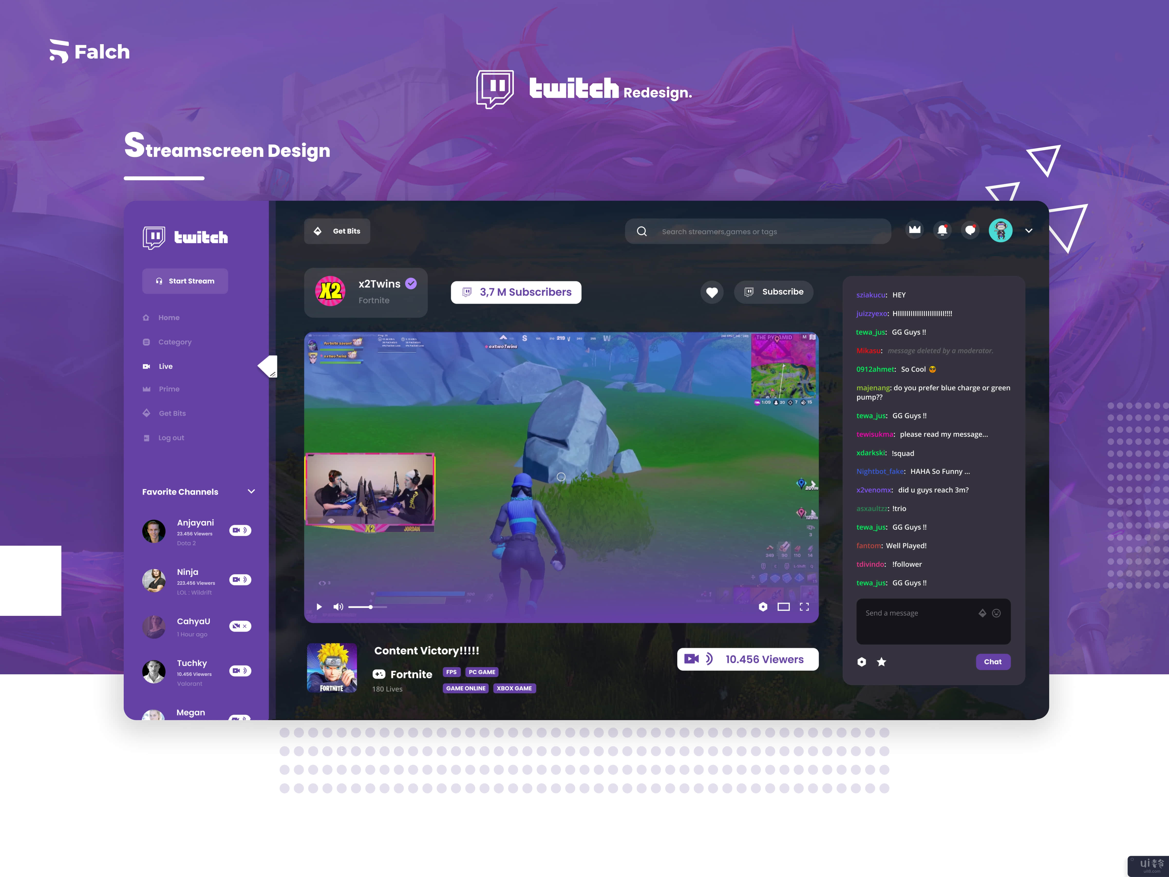 Twitch 应用重新设计挑战(Twitch App Redesign Challenge)插图1