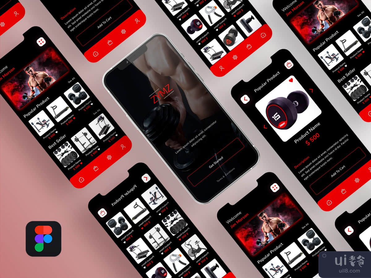 Fitness Mobile App