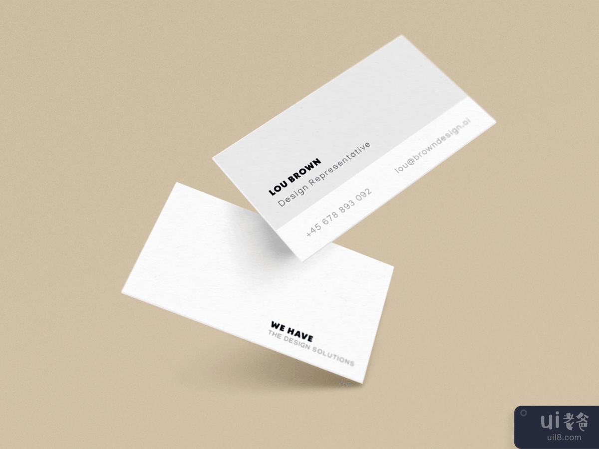 Business Card Design - Minimalistic