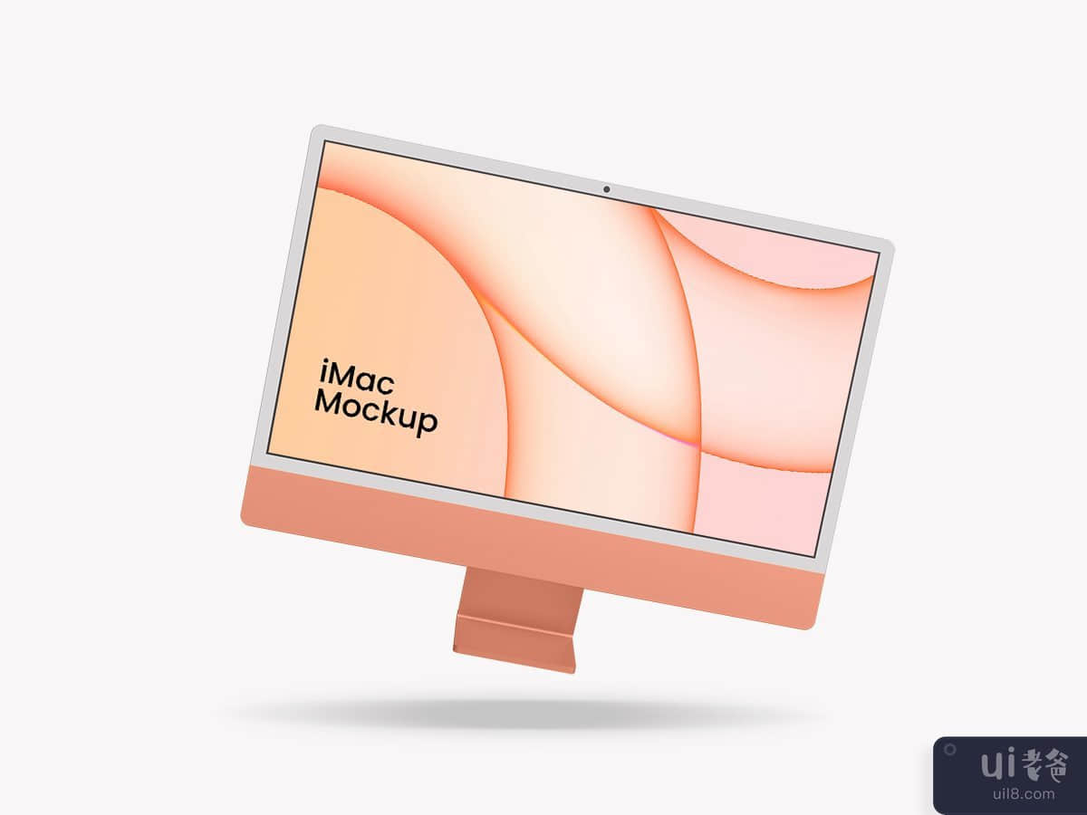 [新] iMac 模型([NEW] iMac Mockup)插图