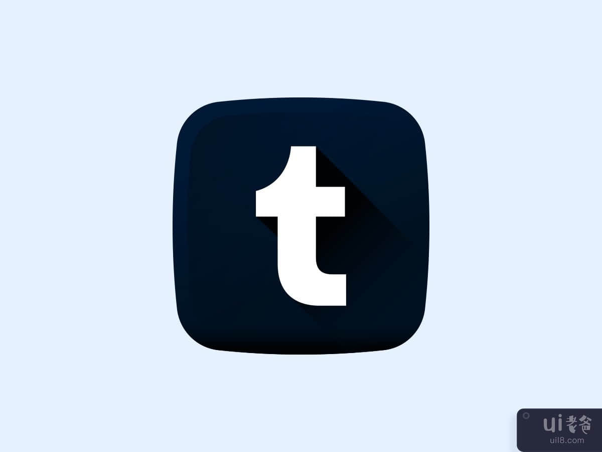 Tumblr 徽标(Tumblr Logo)插图
