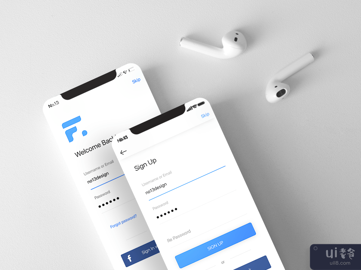 Finey Sign In & Sign Up