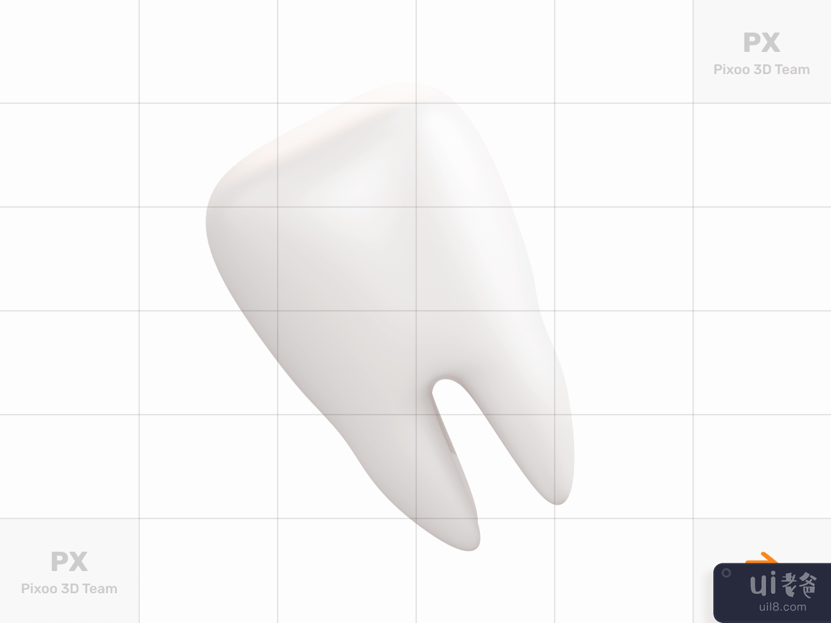 3D Medical Icons Pack - Tooth