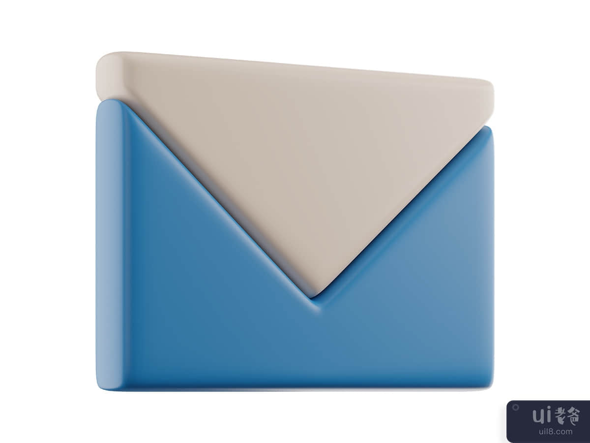 Mail 3D Icon